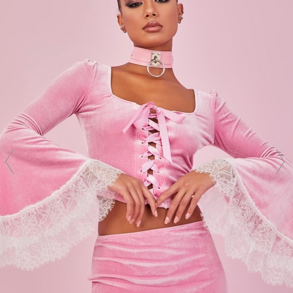Sugar Thrillz Tops - Velvet Pink Top!💕